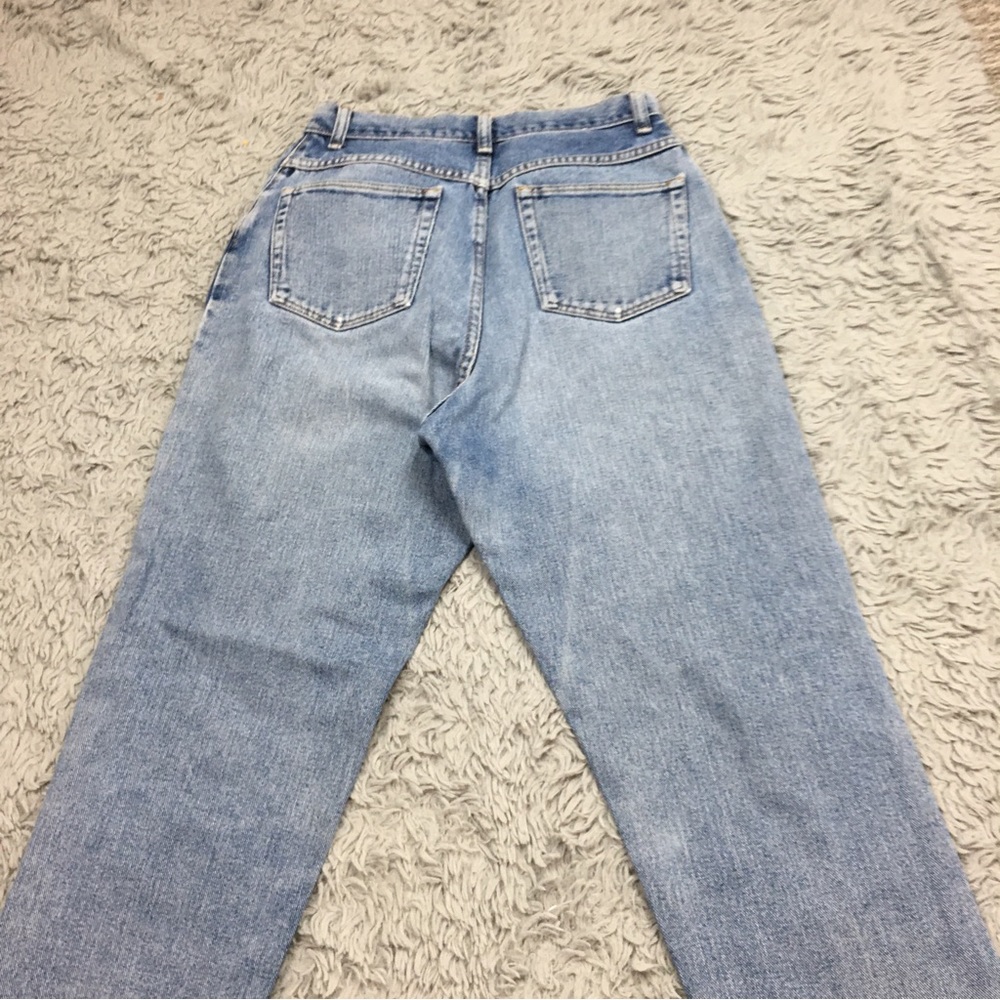 Vintage Wrangler Embroidered Skinny Jeans Blue Size 6 - Picture 7 of 16